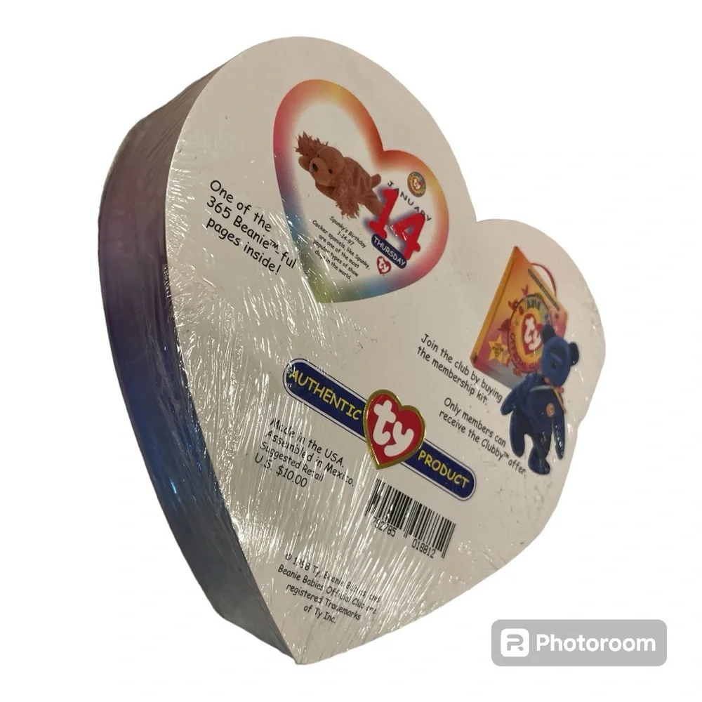 NWOT TY Beanie Babies 1999 Official Calendar-Factory Sealed-365 Days of the Year